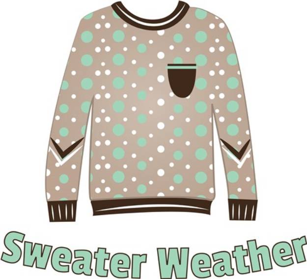 Picture of Sweater Weather SVG File