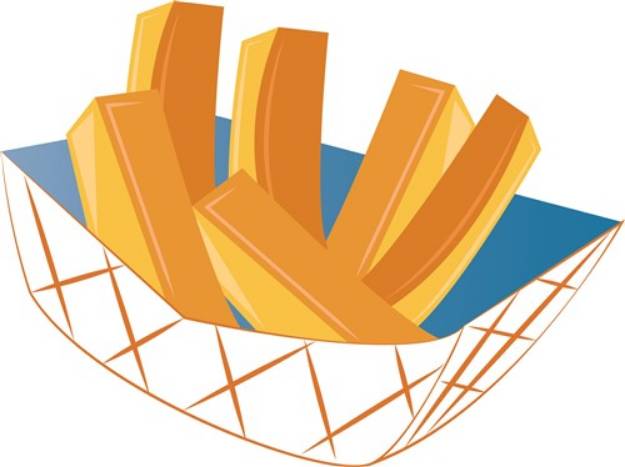 Picture of Sweet Fries SVG File