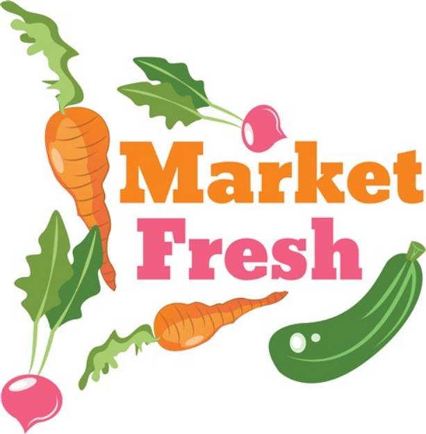 Picture of Market Fresh SVG File