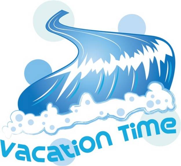 Picture of Vacation Time SVG File