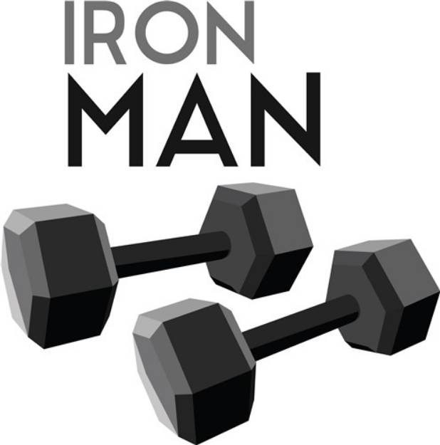 Picture of Iron Man SVG File