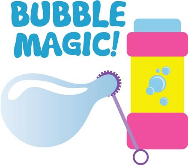 Picture of Bubble Magic SVG File