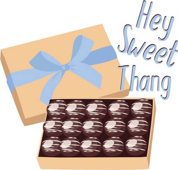Picture of Hey Sweet Thang SVG File