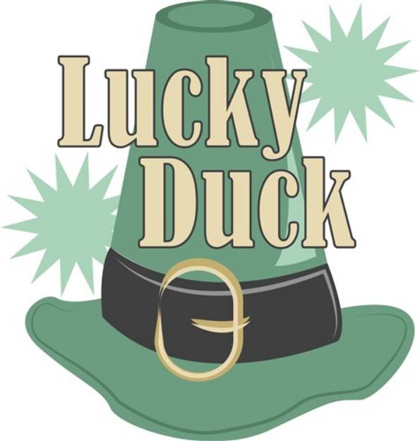 Picture of Lucky Duck SVG File
