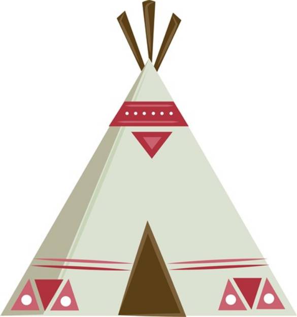 Picture of Teepee SVG File