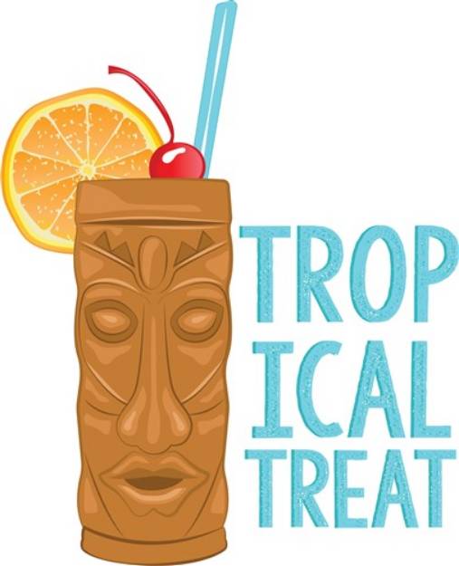 Picture of Tropical Treat SVG File