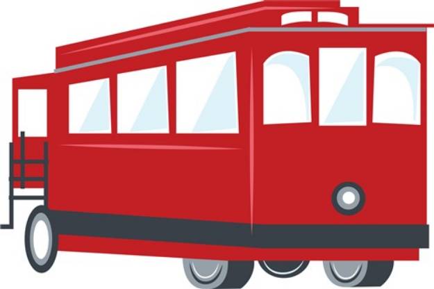Picture of Trolley SVG File