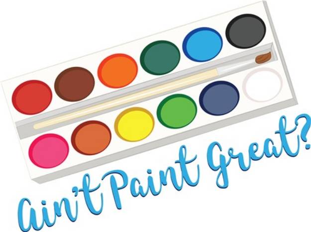 Picture of Paint Great SVG File
