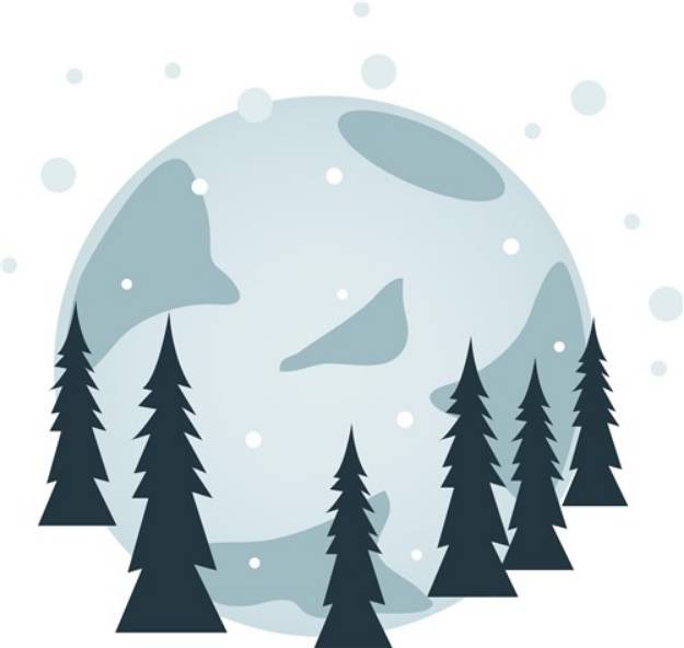 Picture of Winter Globe SVG File