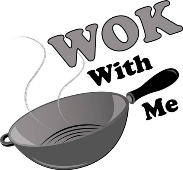 Picture of Wok With Me SVG File
