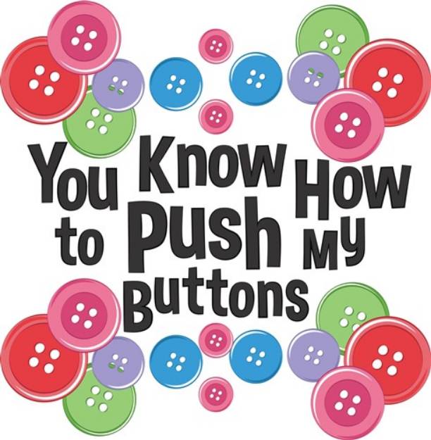 Picture of Push My Buttons SVG File
