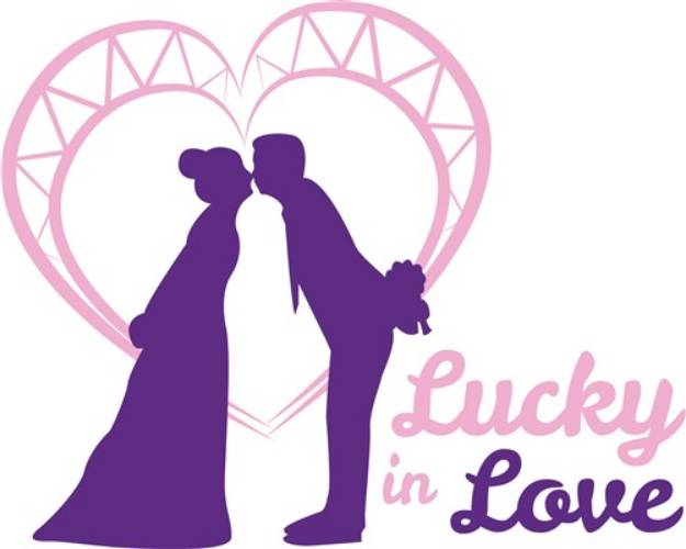 Picture of Lucky In Love SVG File