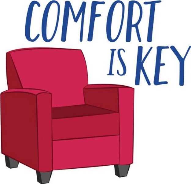 Picture of Comfort Is Key SVG File