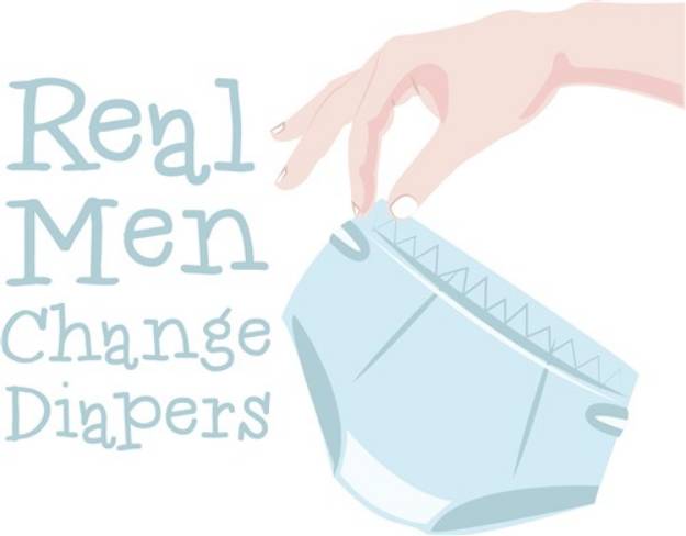Picture of Change Diapers SVG File