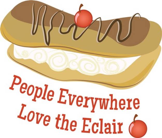 Picture of Love The Eclair SVG File