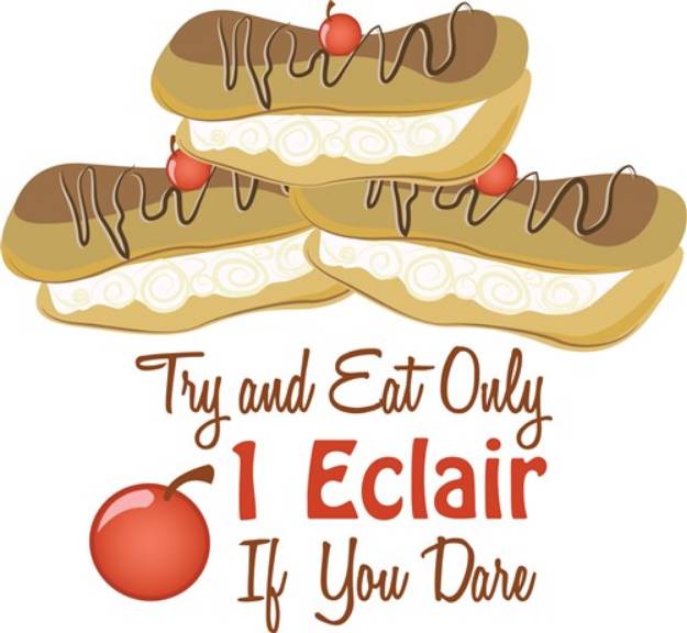 Picture of Only 1 Eclair SVG File