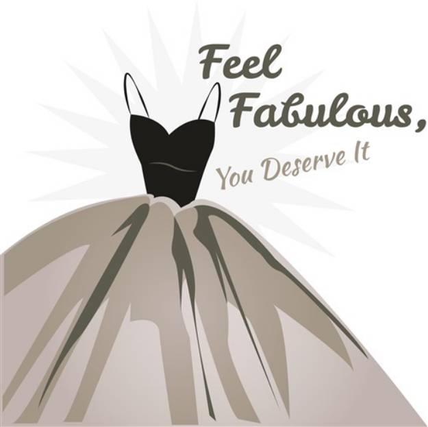 Picture of Feel Fabulous SVG File