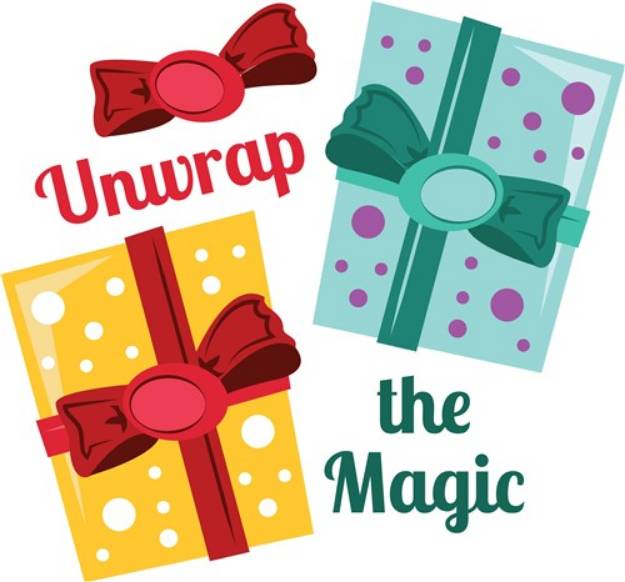 Picture of Unwrap Magic SVG File
