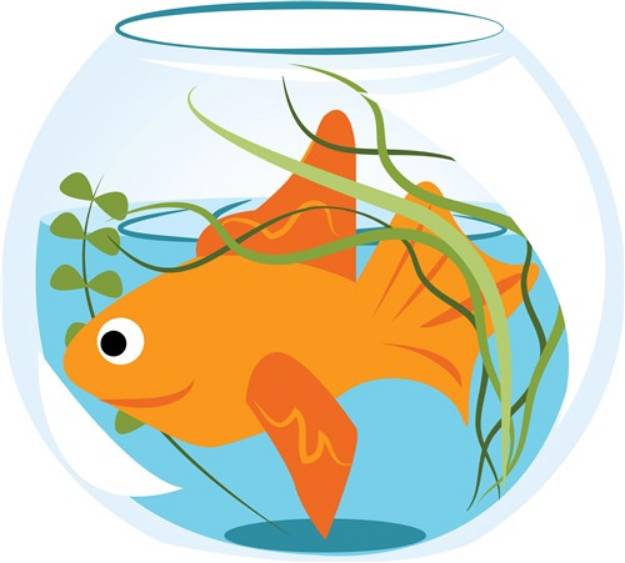 Picture of Goldfish SVG File