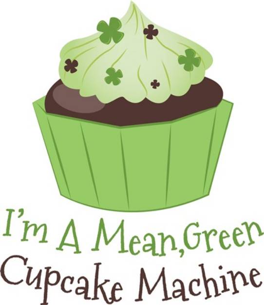 Picture of Cupcake Machine SVG File
