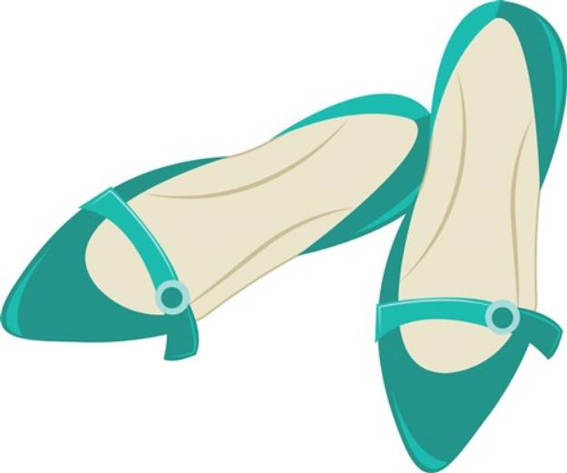 Picture of Green Shoes SVG File