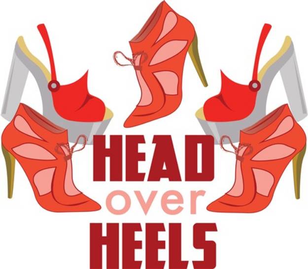 Picture of Head Over Heels SVG File