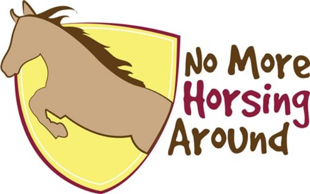 Picture of Horsing Around SVG File