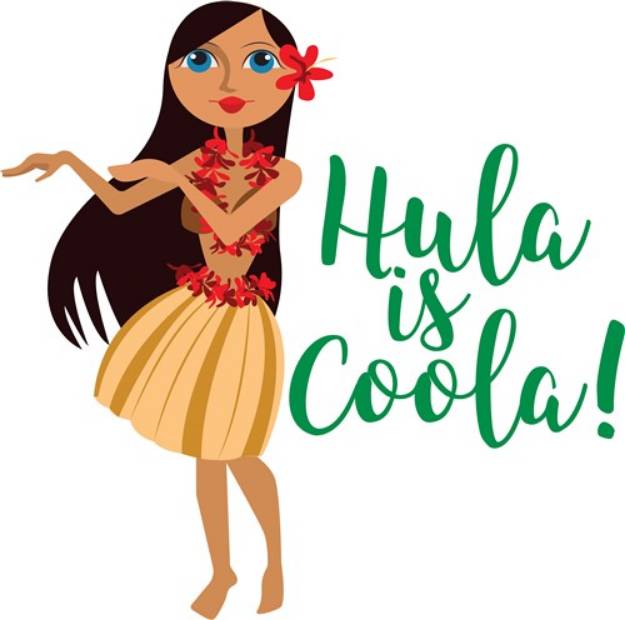 Picture of Hula is Coola! SVG File