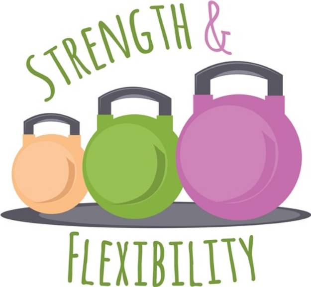 Picture of Strength & Flexibility SVG File