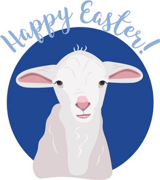 Picture of Happy Easter SVG File