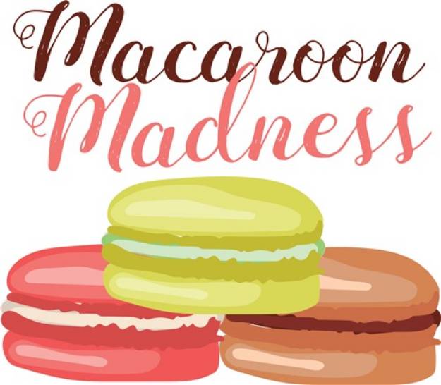 Picture of Macaroon Madness SVG File