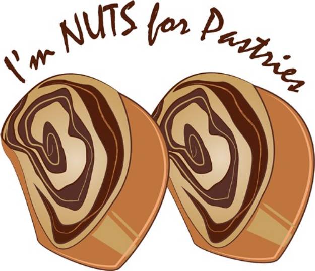 Picture of Nuts For Pastries SVG File