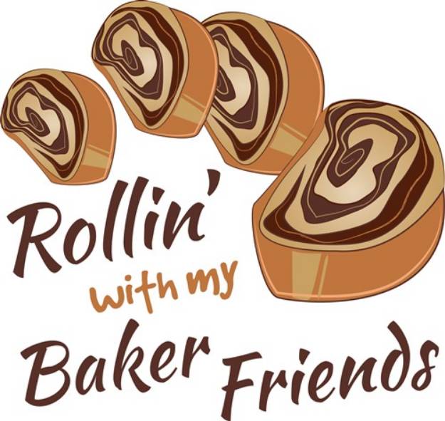 Picture of Baker Friends SVG File