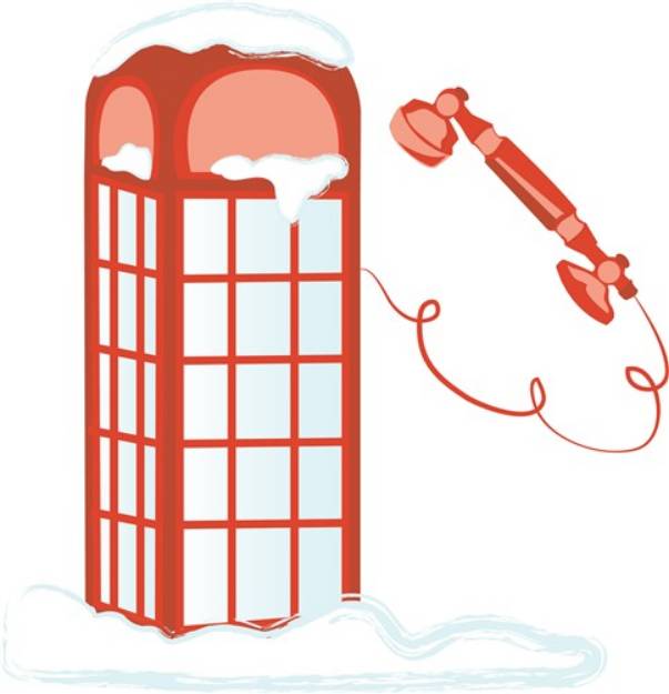 Picture of Phone Booth SVG File