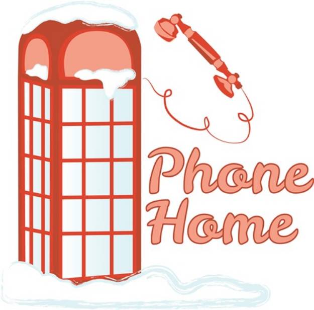 Picture of Phone Home SVG File