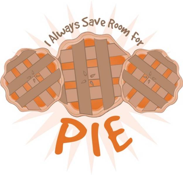 Picture of Room For Pie SVG File