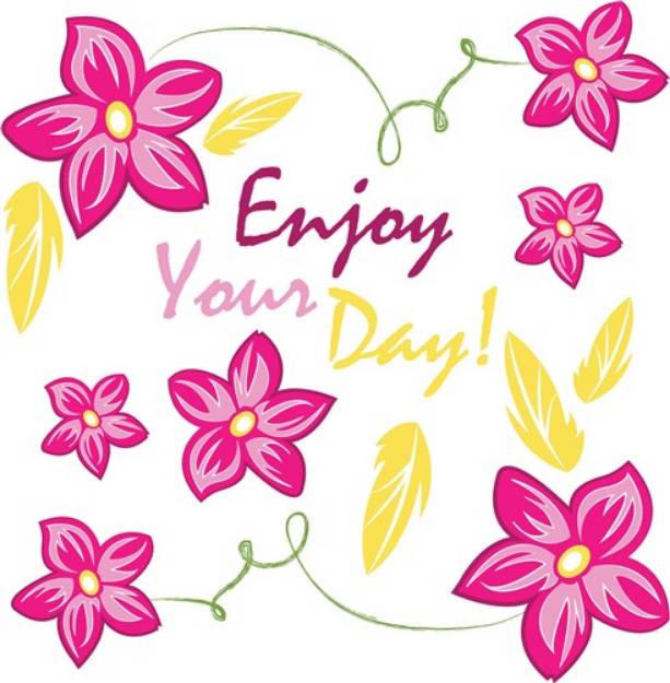 Picture of Enjoy Your Day SVG File