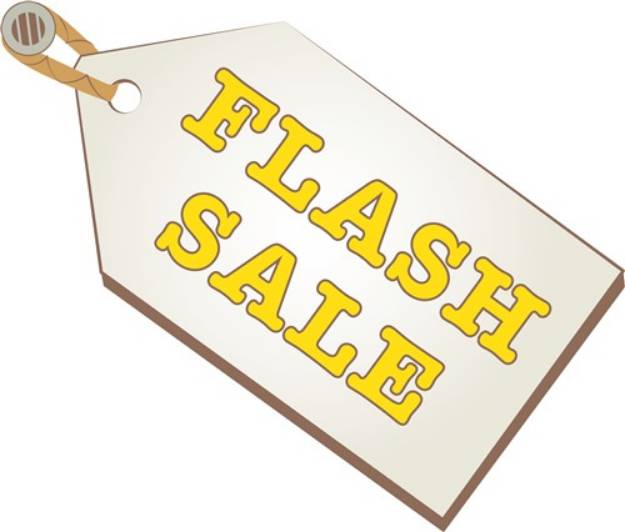 Picture of Flash Sale SVG File