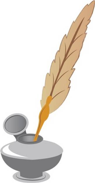 Picture of Quill Pen SVG File