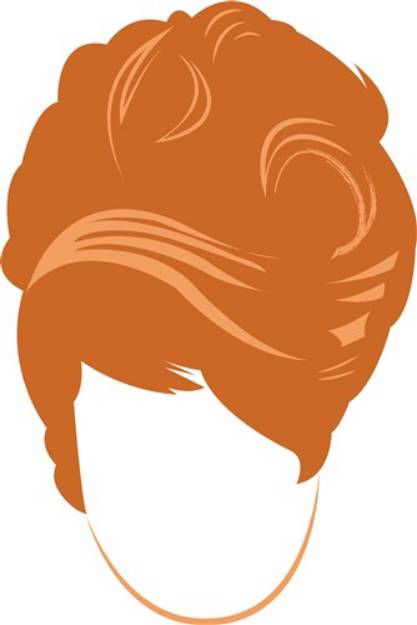 Picture of Retro Hair SVG File