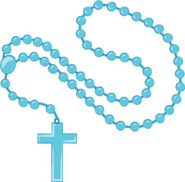 Picture of Rosary SVG File
