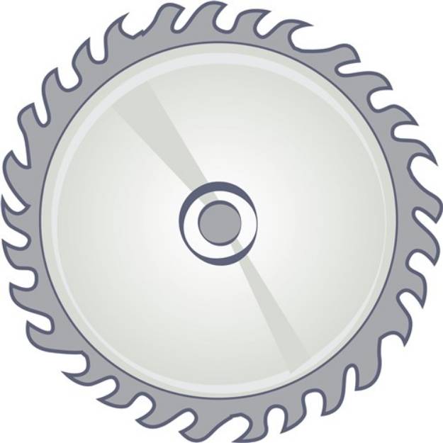 Picture of Saw Blade SVG File