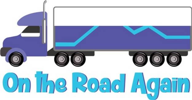 Picture of On The Road Again SVG File