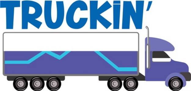 Picture of Truckin SVG File