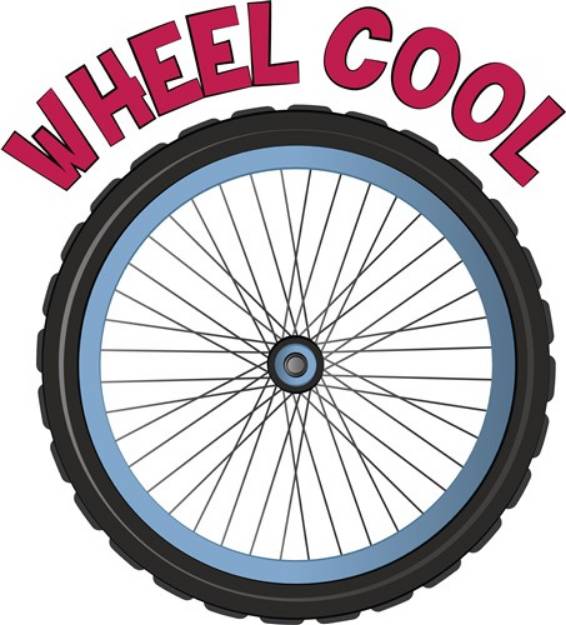 Picture of Wheel Cool SVG File