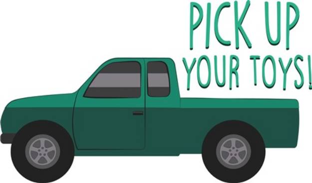 Picture of Pick Up Toys SVG File