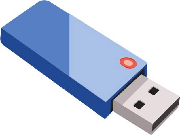 Picture of USB Stick SVG File