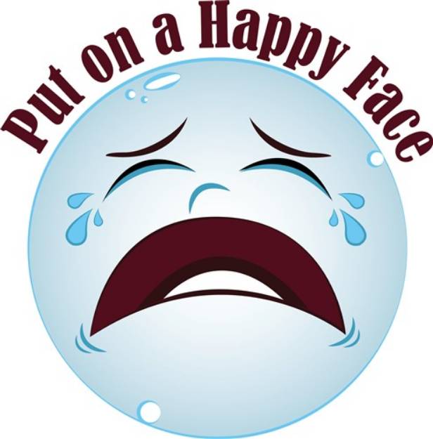 Picture of Happy Face SVG File