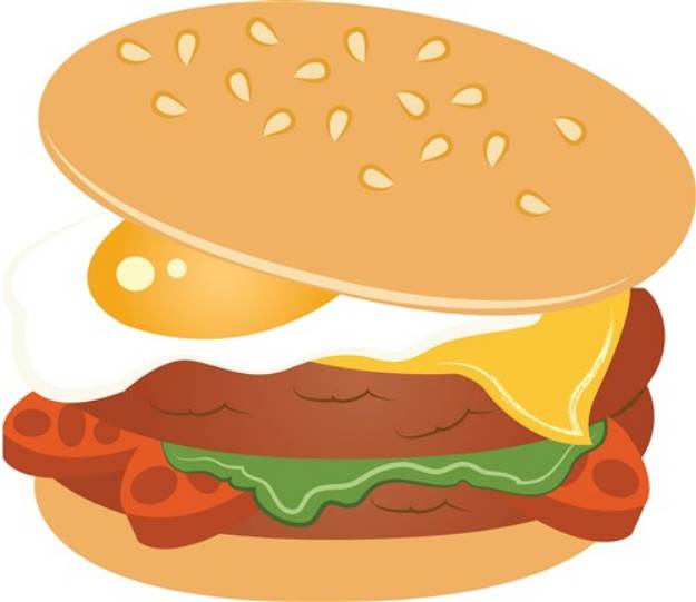 Picture of Burger SVG File