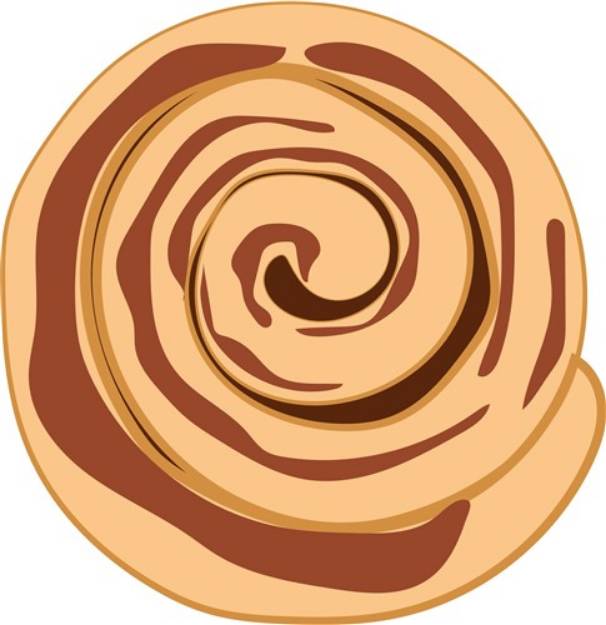 Picture of Cinnamon Roll SVG File